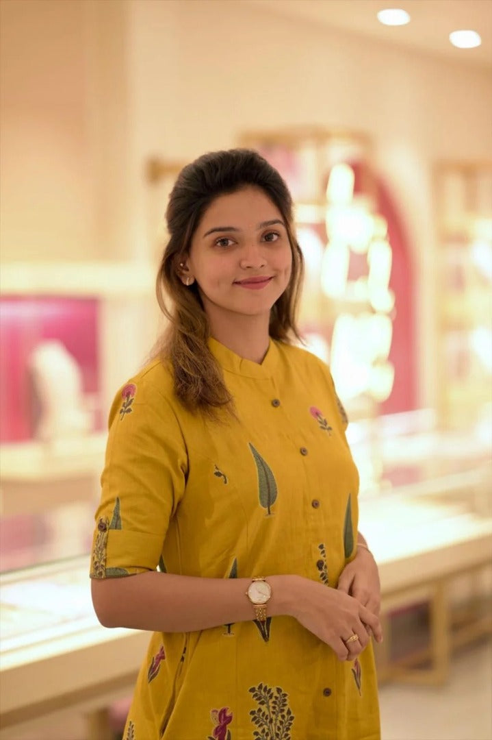 Womens Rayon Viscose Printed Kurta with Pant