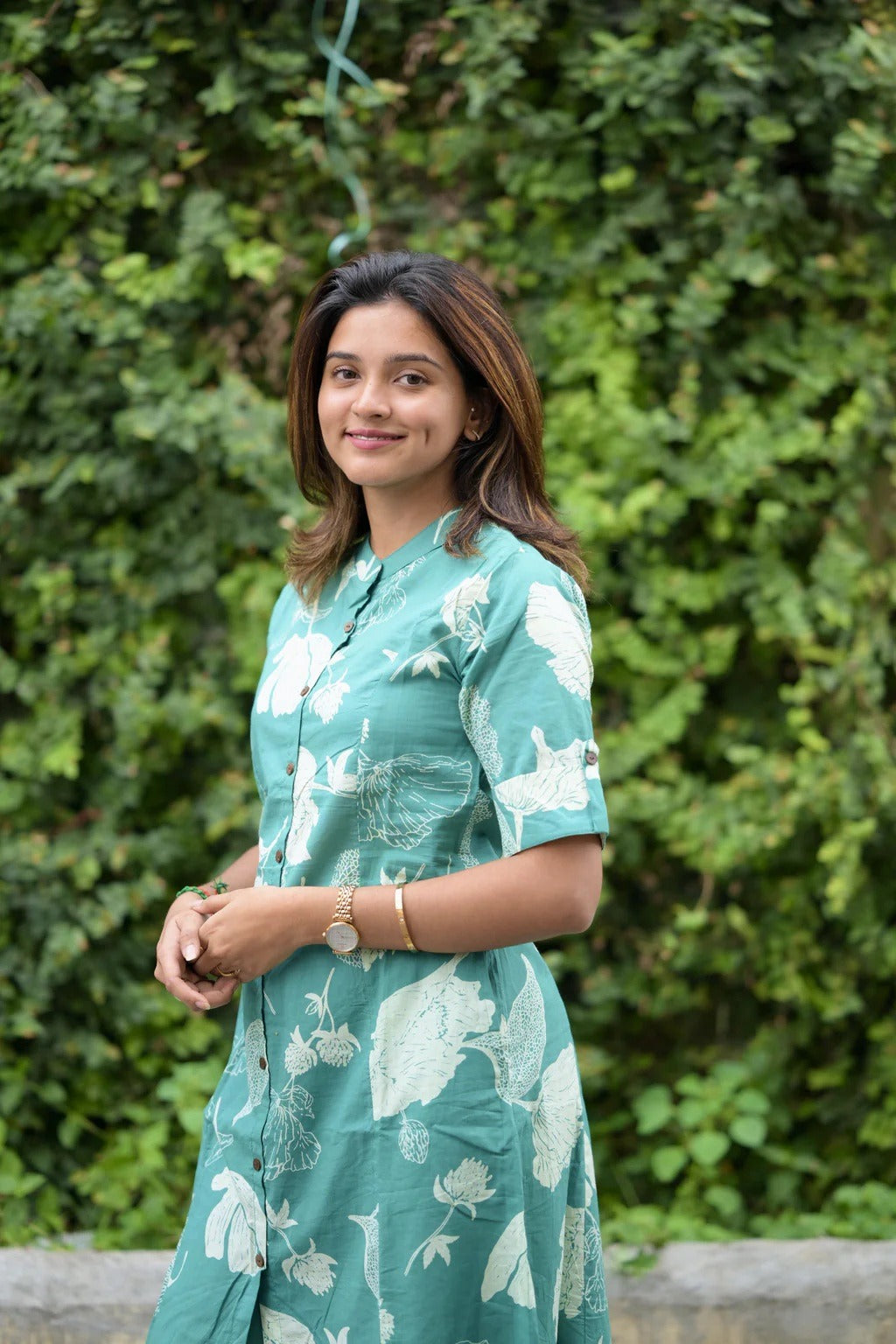 Printed to Perfection – Kurti Set in Soft Magic Cotton Fabric